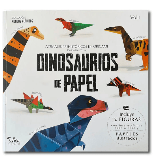 Libro Dinosaurios de Papel