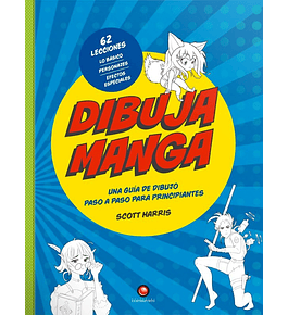 Libro Dibuja manga: guía de dibujo paso a paso