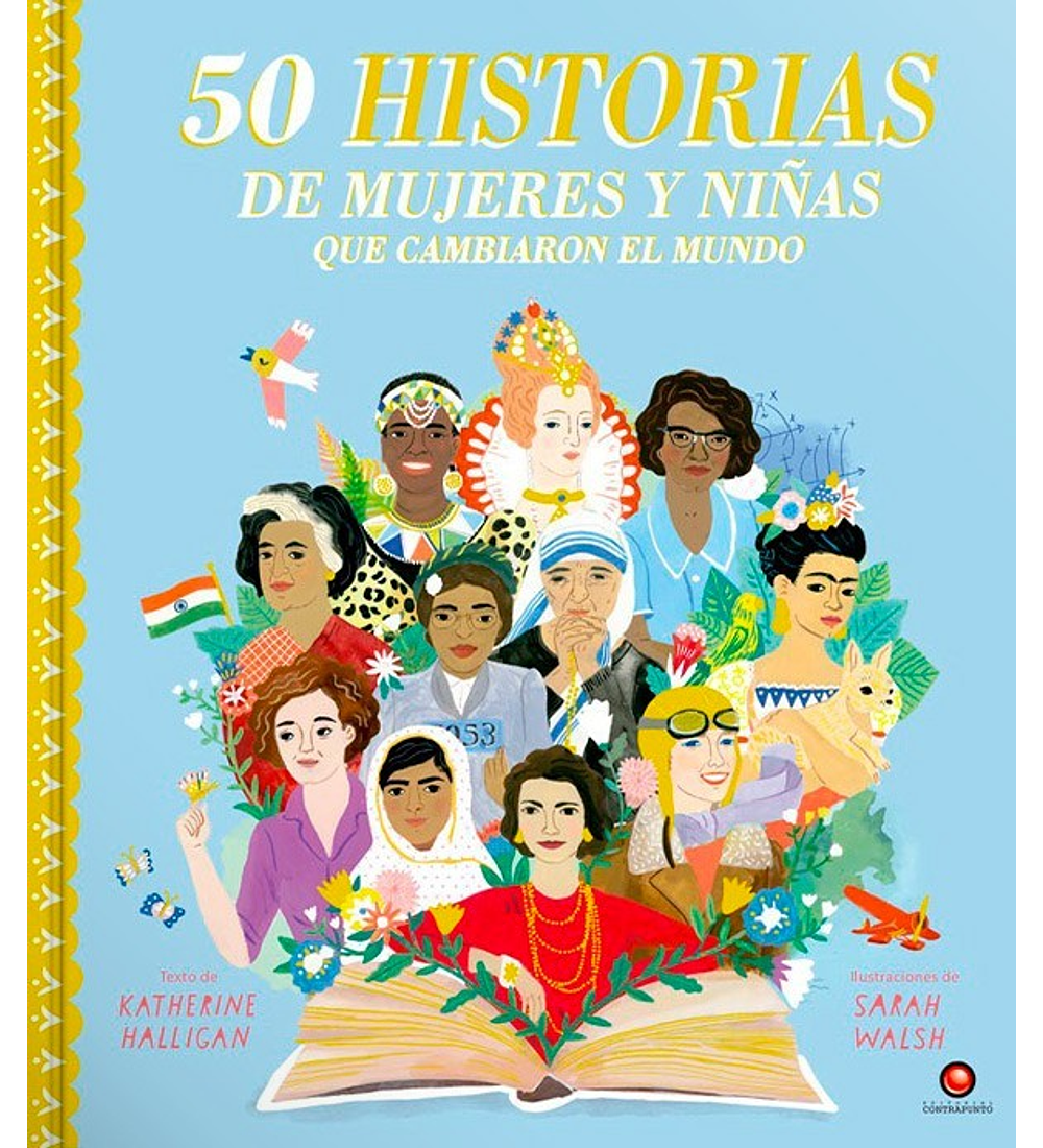 Libro 50 Mujeres y niñas que cambiaron el mundo