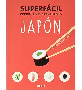 Libro Japón: Cocina con 2-6 ingredientes