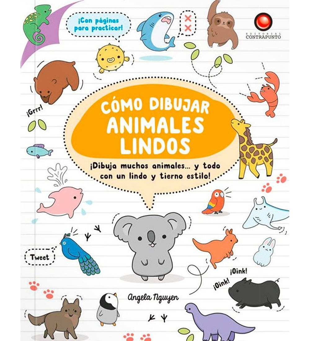 Libro Cómo dibujar animales lindos