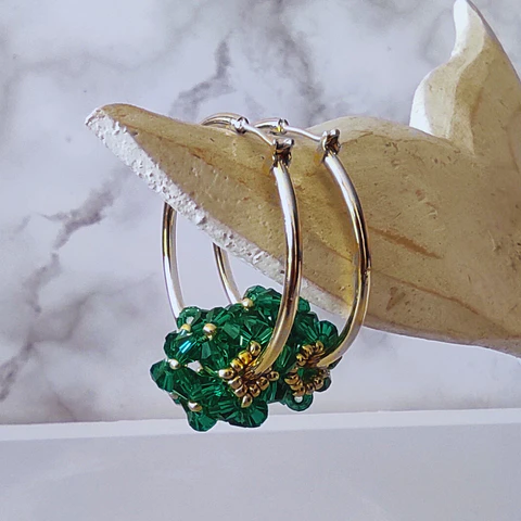 Aros Argollas y cristales 