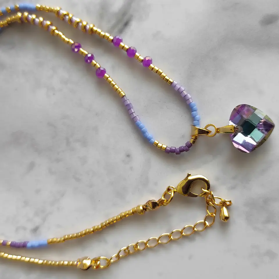 Choker corazón Swarovski 1