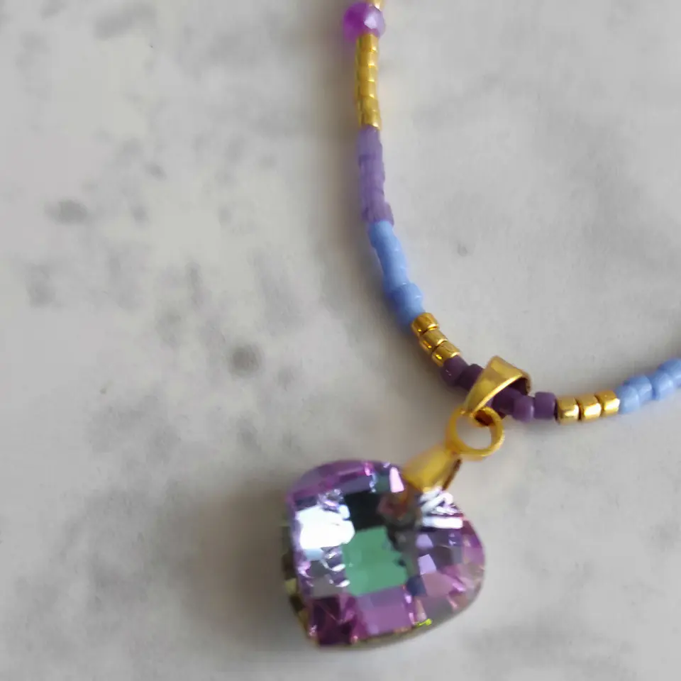 Choker corazón Swarovski 2