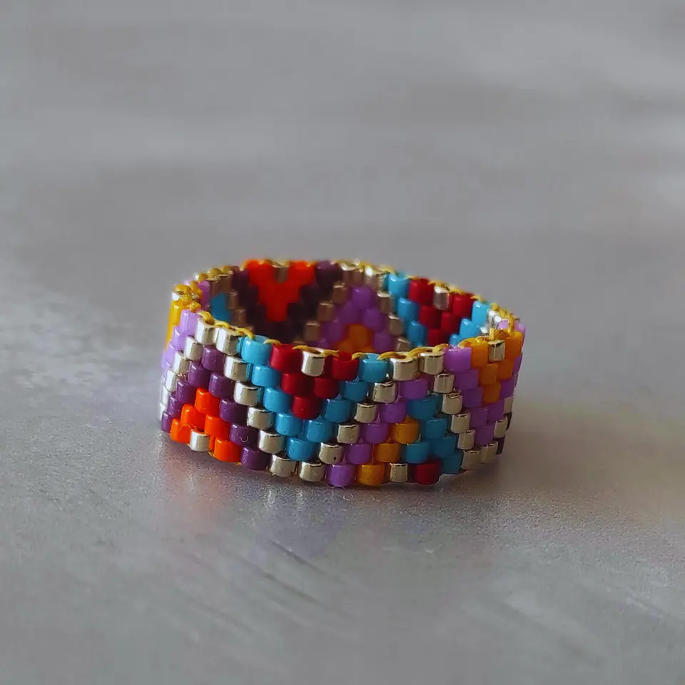 Anillos tejidos 2