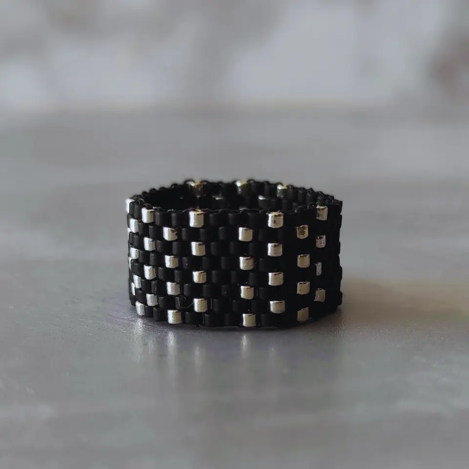 Anillos tejidos 5