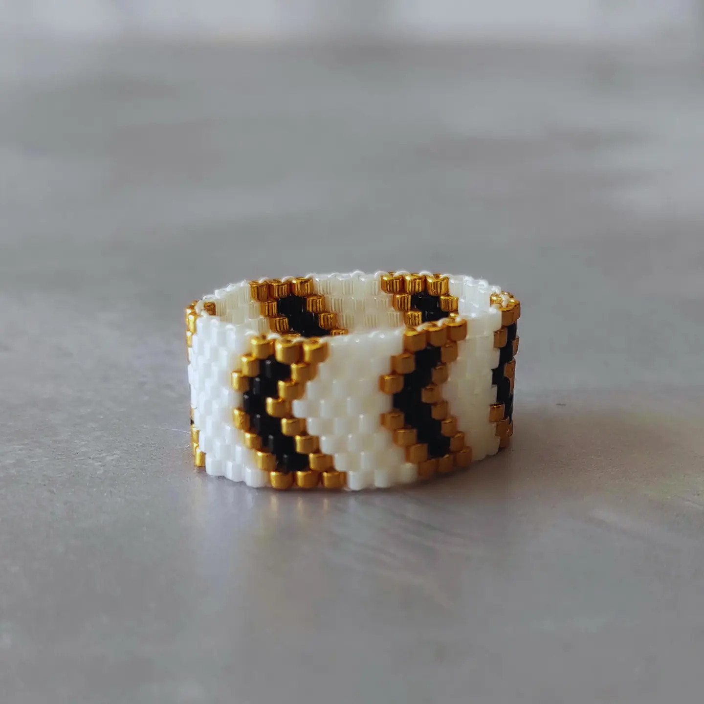 Anillos tejidos 7