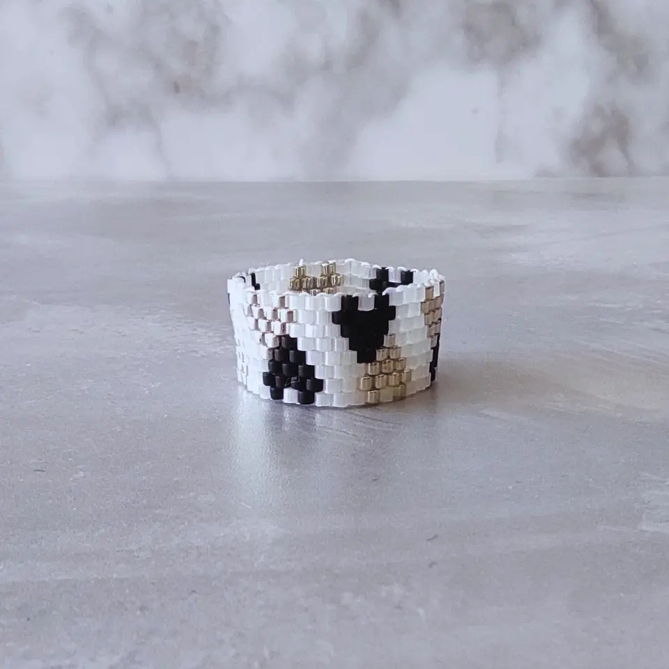 Anillos tejidos 8