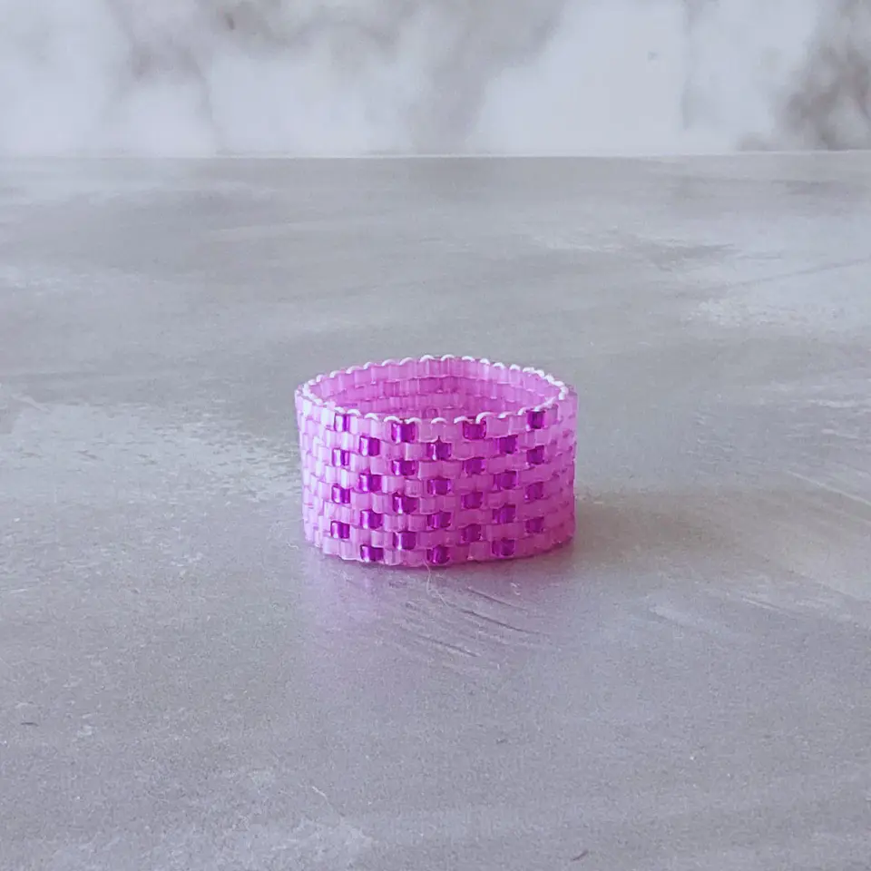 Anillos tejidos 9