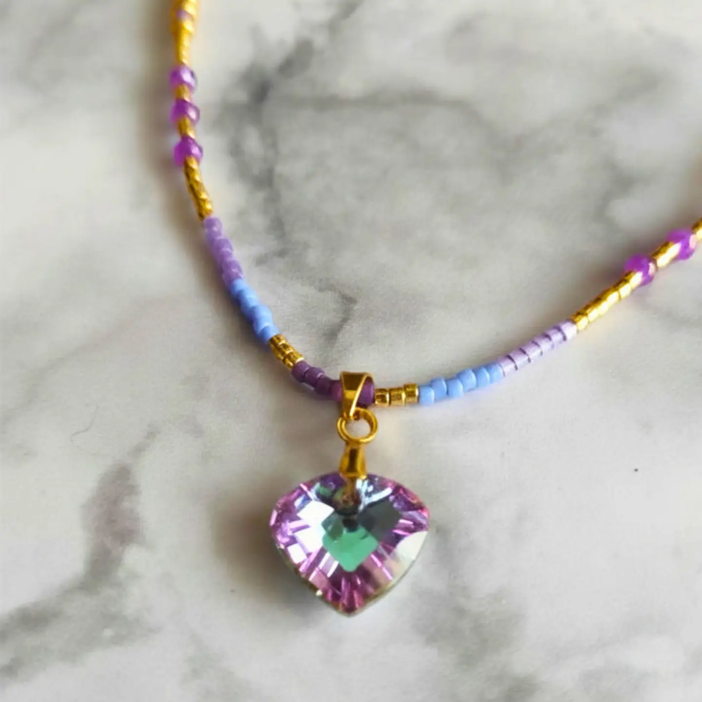 Choker corazón Swarovski 2