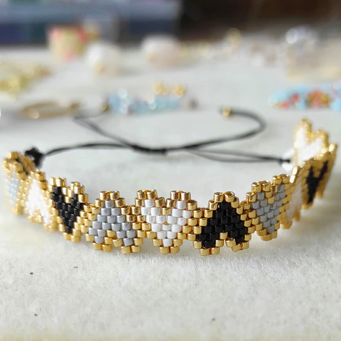 Pulsera Corazones