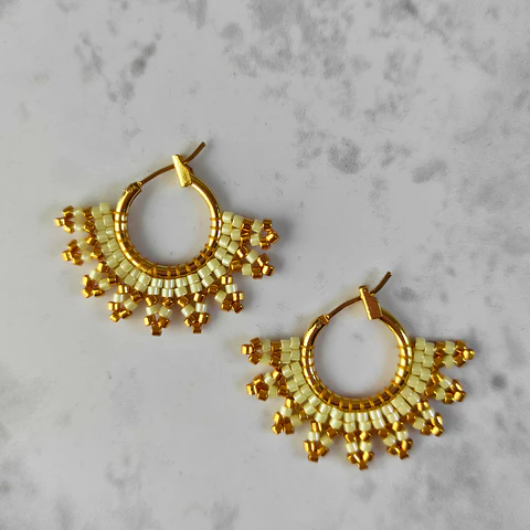 Aros mini Abanicos