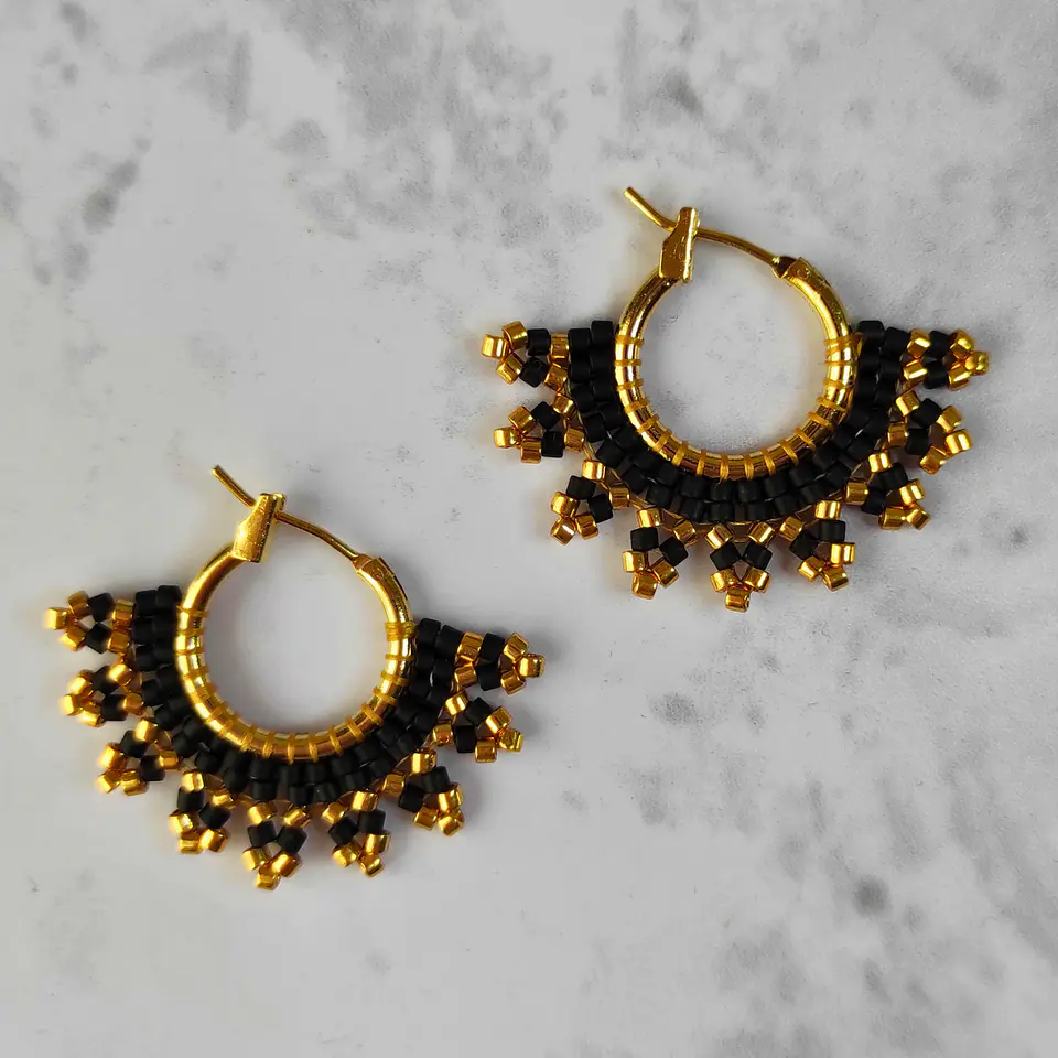 Aros mini Abanicos 2
