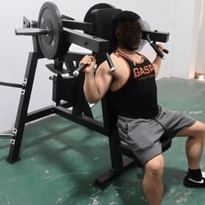 Press de ombros convergente unilateral  1