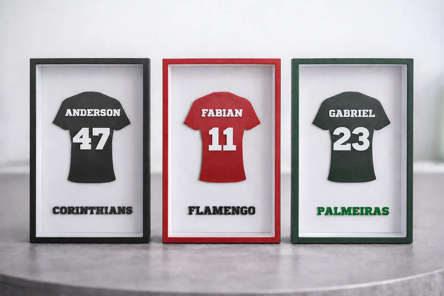 Mini Quadro de Futebol Personalizado - Decoração Esportiva 2