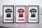 Mini Quadro de Futebol Personalizado - Decoração Esportiva - Thumbnail 2