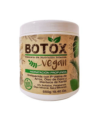 Botox Capilar Vegano