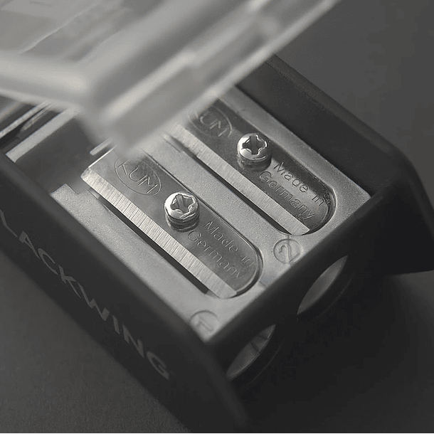 Sacapuntas Negro Two - Step Long Blackwing 2