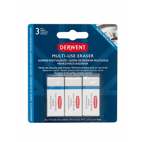 Goma de Borrar Multiuso Derwent Set 3
