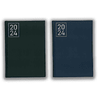 Agenda 2024 Tapa PU Tela Dia Página 15X21 1