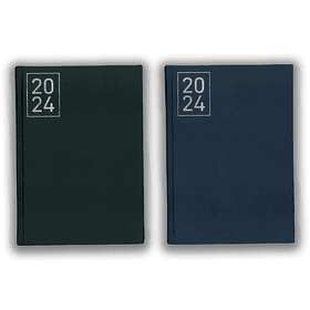 Agenda 2024 Tapa PU Tela Dia Página 15X21