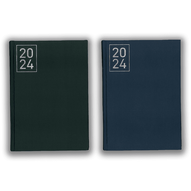 Agenda 2024 Tapa PU Tela Dia Página 15X21 1