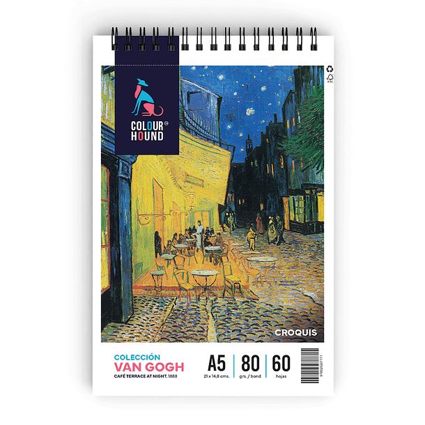 Croquera de dibujo Colour Hound A5 4