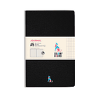 Libreta Colour Hound A5 Journal negra 1