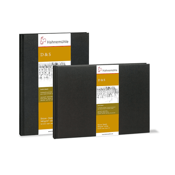 Libreta Dibujo Hahnemühle D&S Sketch Vertical 140gr A5 
