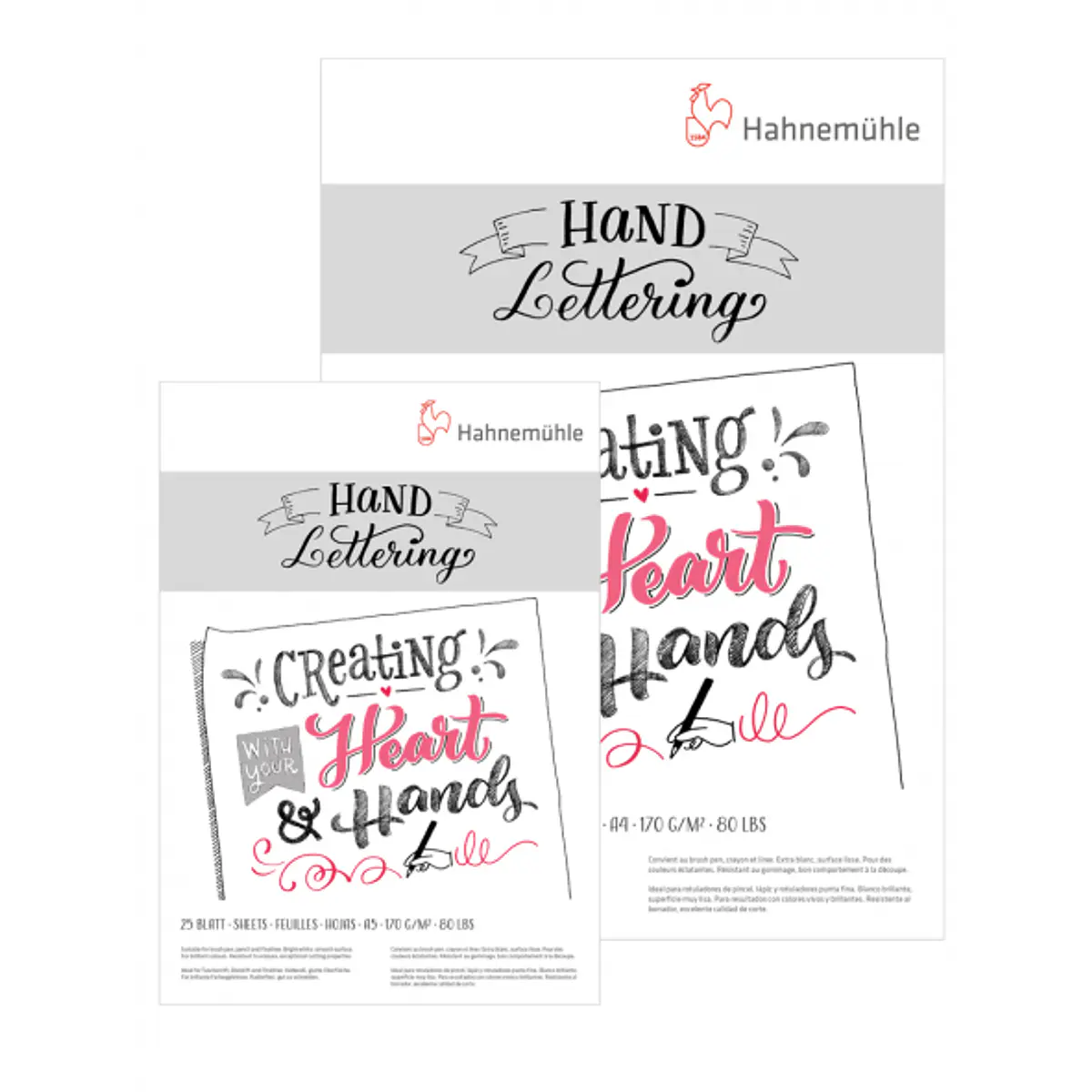 Block Hand Lettering Hahnemühle Sketch 170 grs. A5 | Librería Voyaleer ...