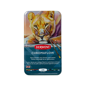 Lápices de Colores Chromaflow Derwent Set 24