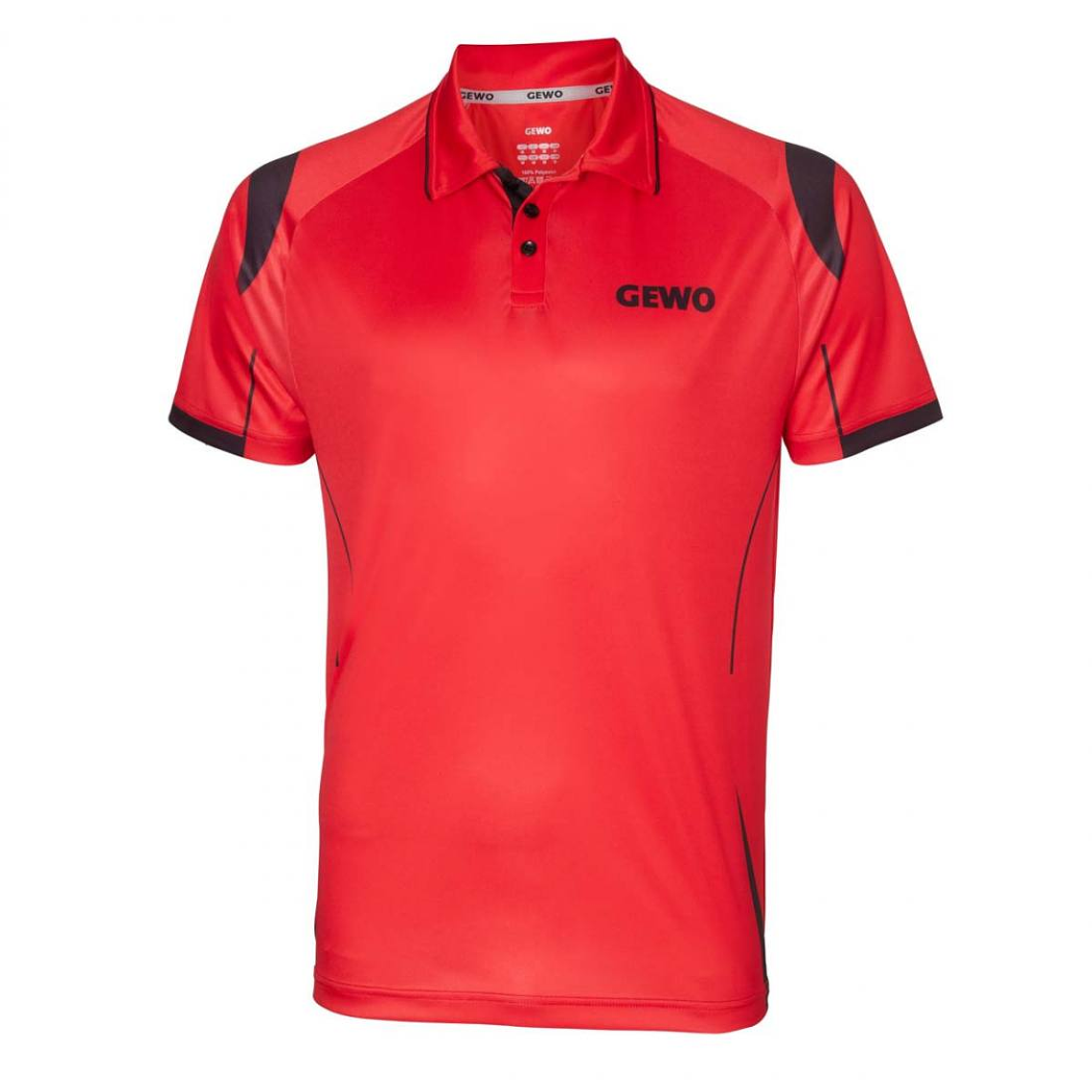 Polo GEWO Terni Rojo/Negro 1