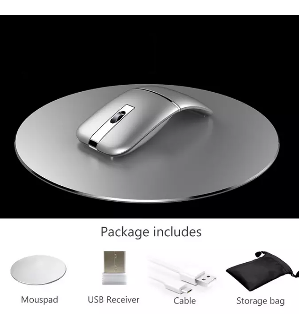 Mouse plegable + 2.4G Ultradelgado.