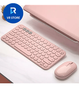 Teclado y Mouse Vintage Bluetooth para MacBook / PC