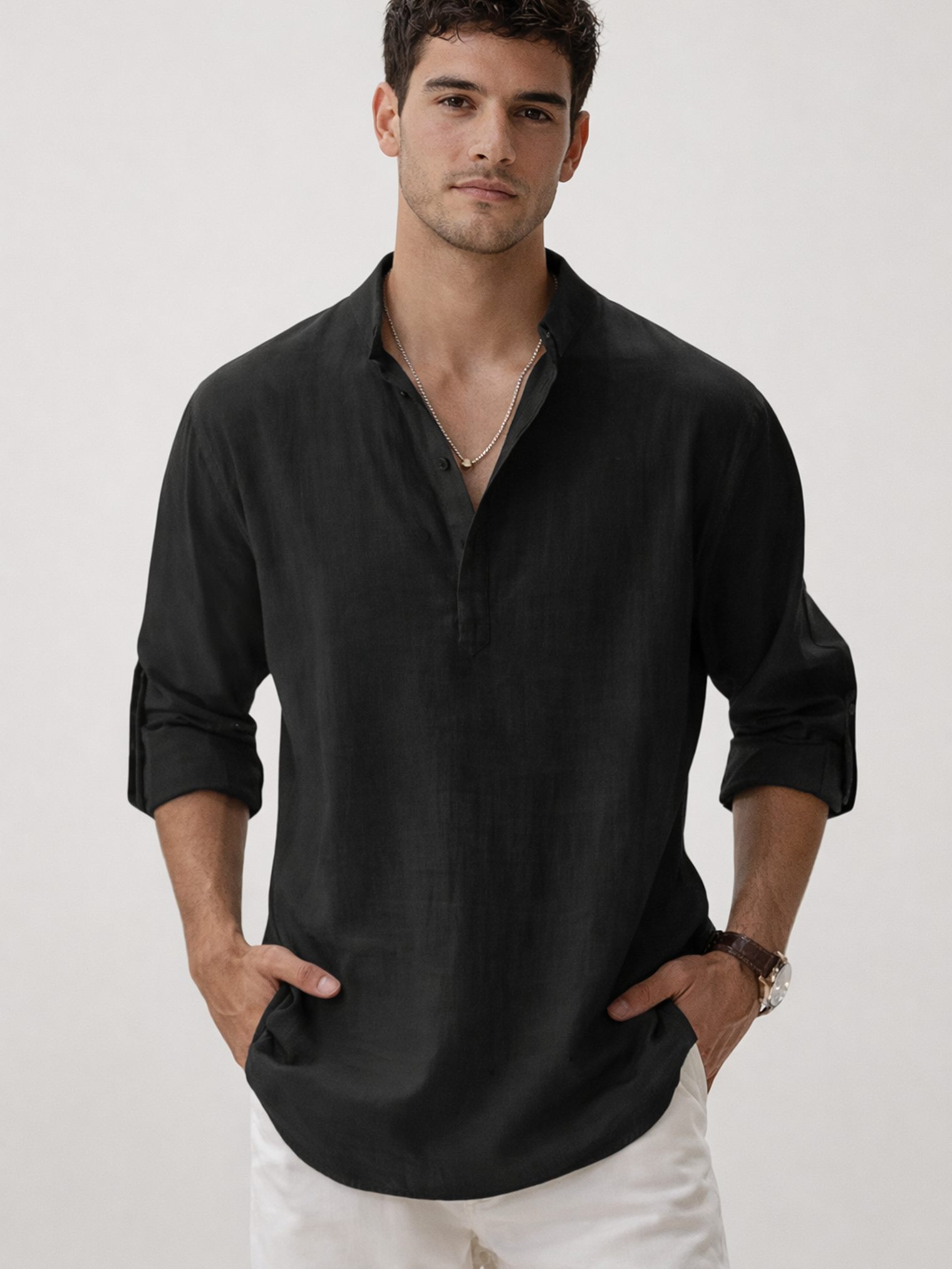 CAMISA DE LINO DE VERANO PORTÉ 1