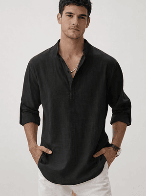 CAMISA DE LINO DE VERANO PORTÉ