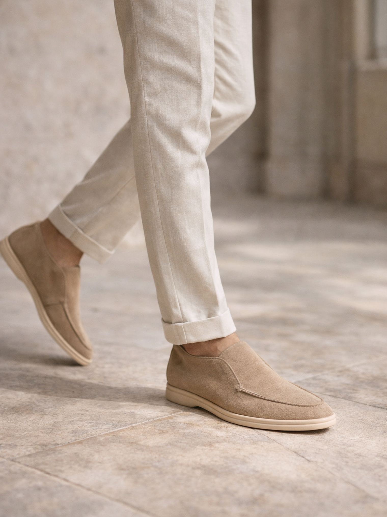 PORTÉ Old Money Suede Chukka Loafers 3