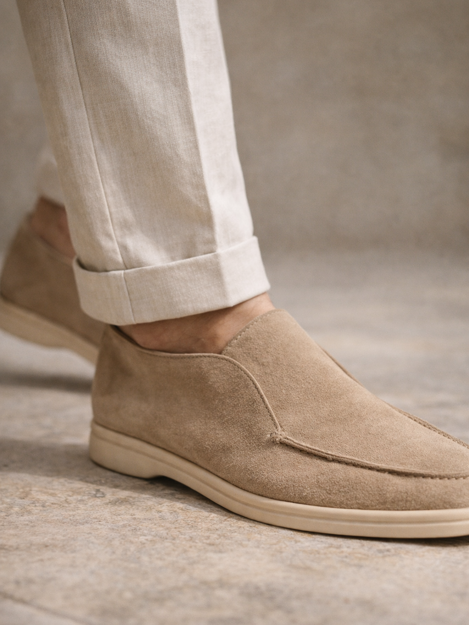 PORTÉ Old Money Suede Chukka Loafers 4