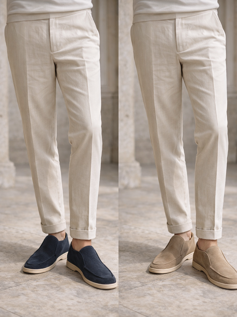 PORTÉ Old Money Suede Chukka Loafers 5