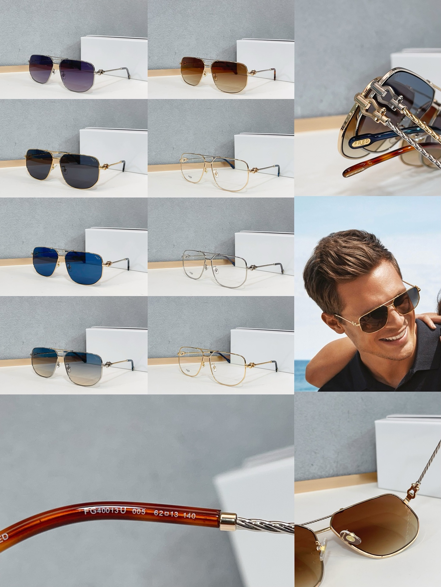 Lentes de Sol Fred Hombre 1