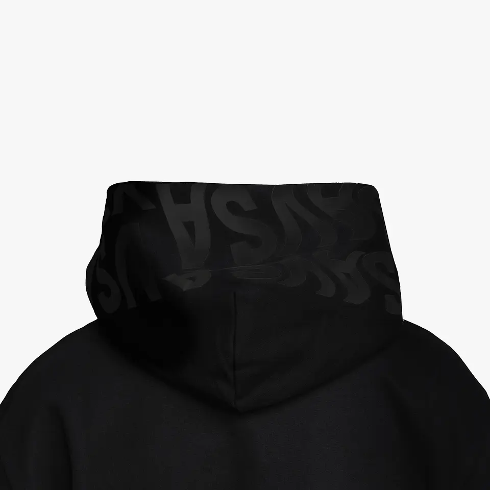 Triple Black Rain Hoodie 3