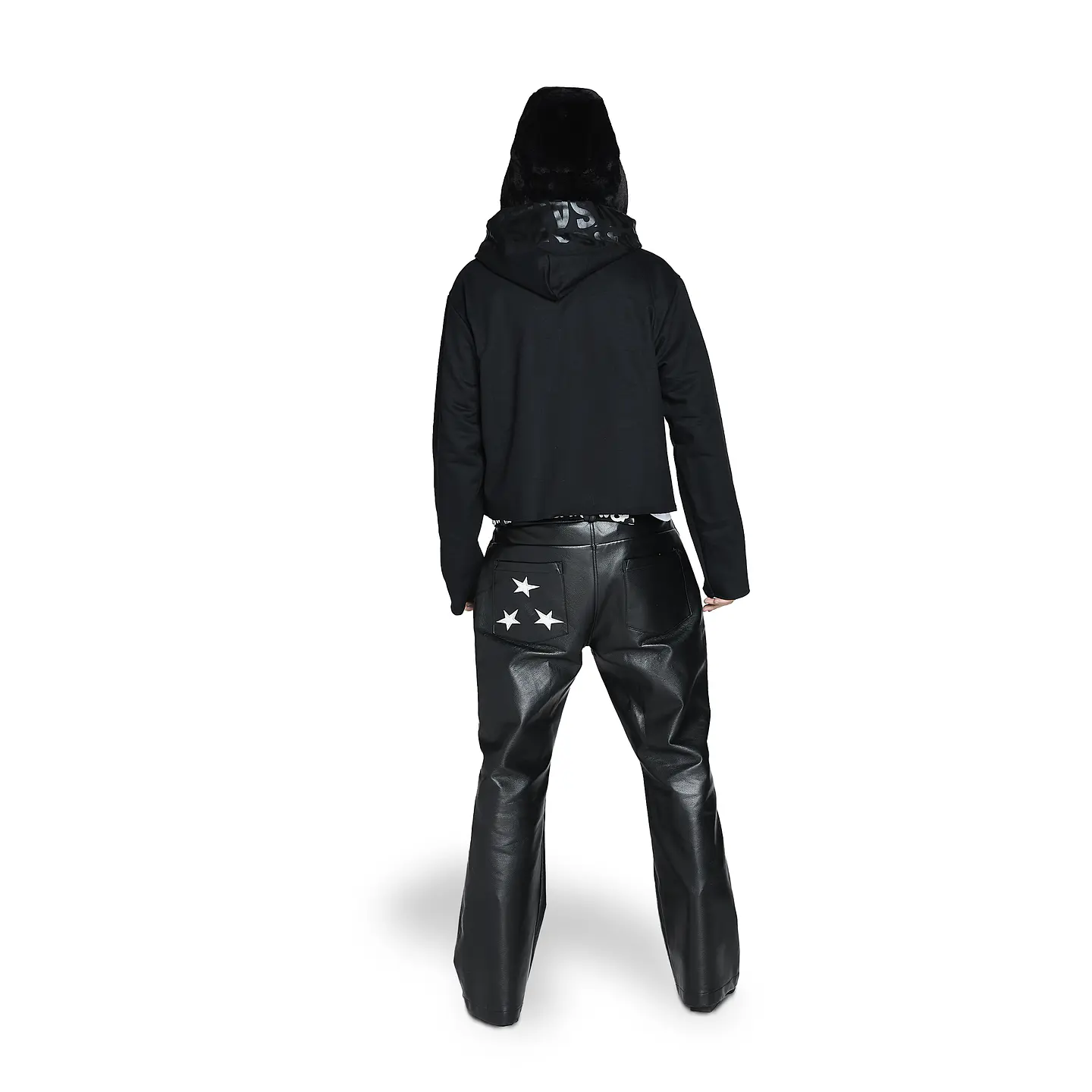 Triple Black Rain Hoodie 4