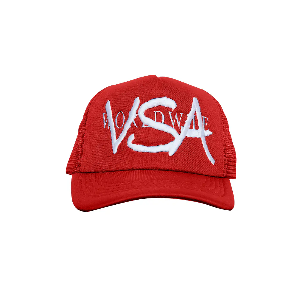 Snapback Red Trash 1