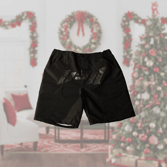 Danger Cargo Short Triple Black