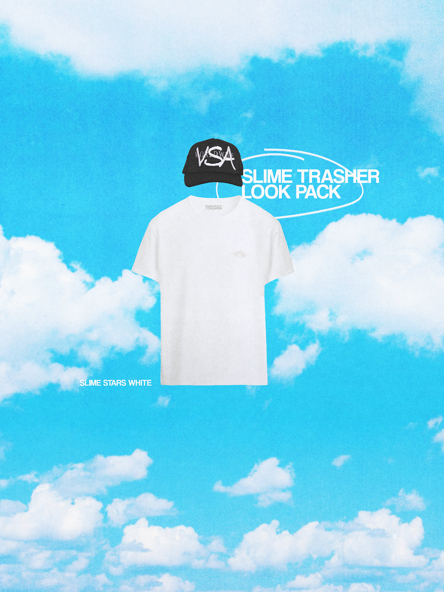Slime White Trasher Look Pack 1