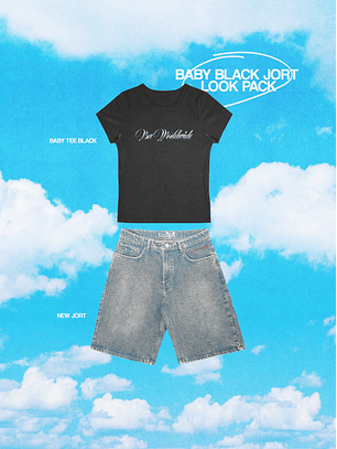 BABY BLACK JORT LOOK PACK
