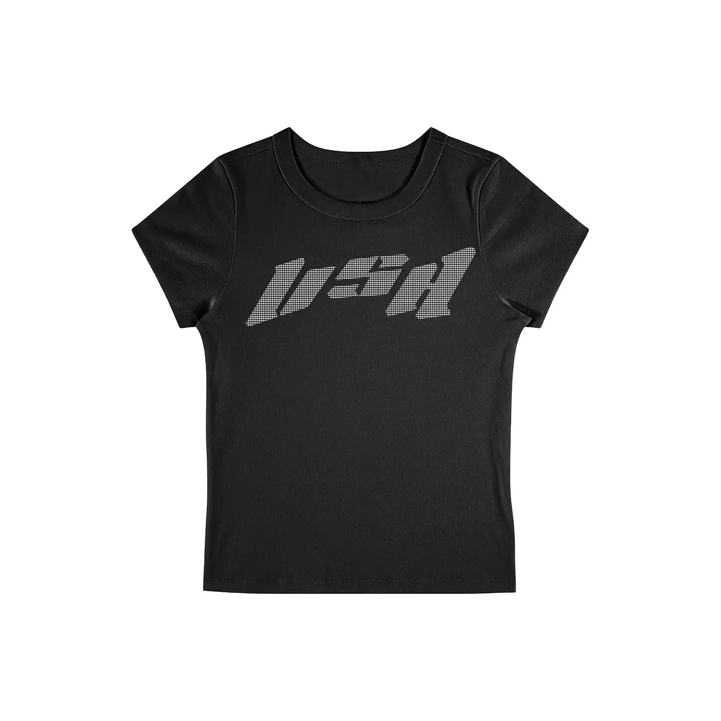 BaBy Tee Icon Strass Black  1