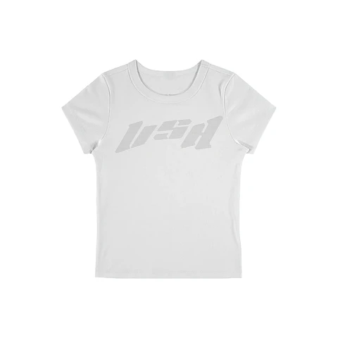BaBy Tee Icon Strass White