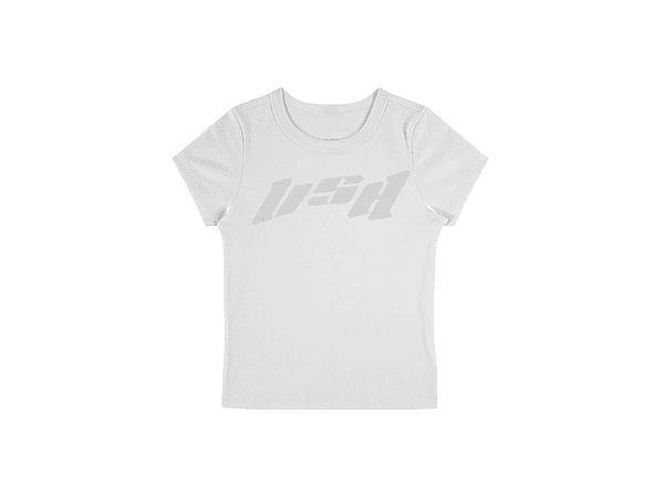 BaBy Tee Icon Strass White 1