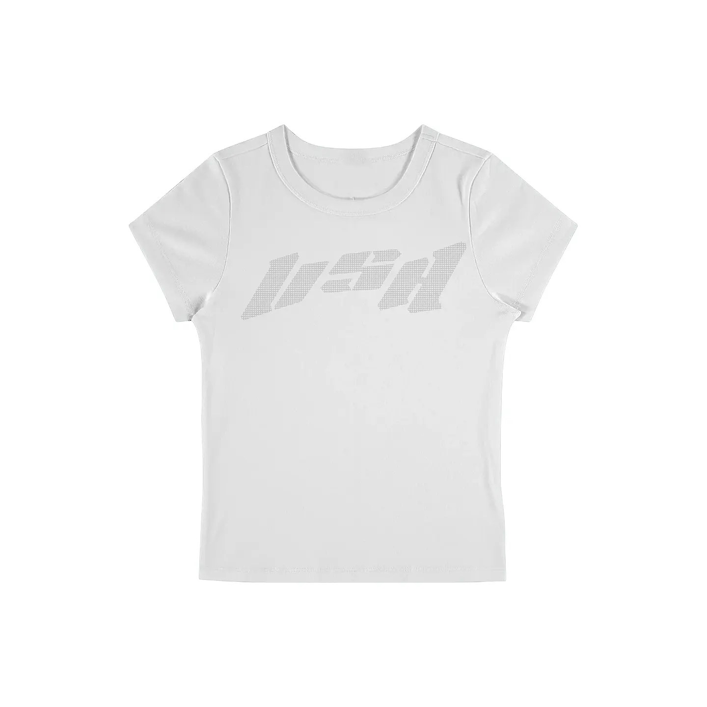 BaBy Tee Icon Strass White 1